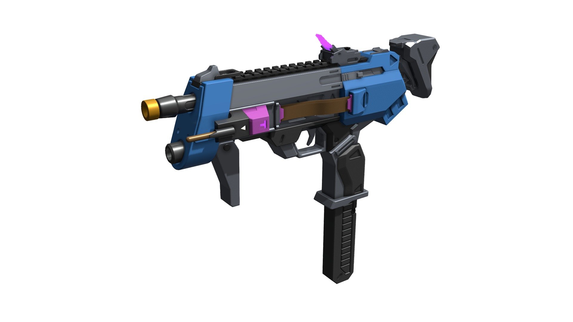 Sombra Cannon Original Skin - Printable 3d model - Buy Royalty Free 3D ...