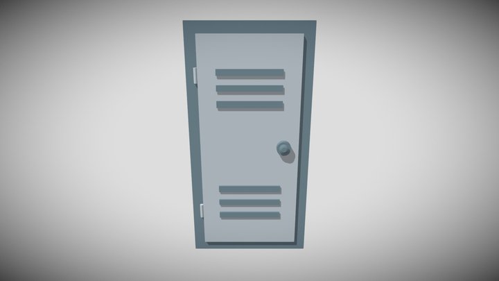 Locker 3D Model