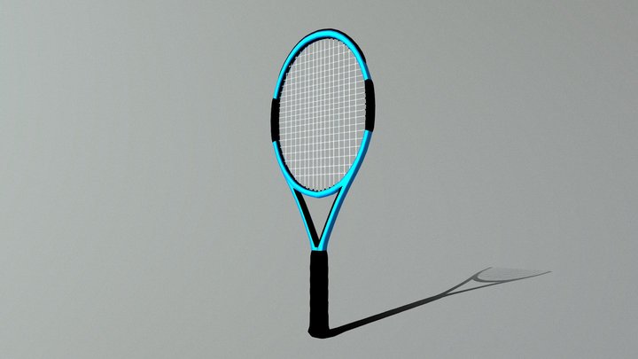 Tennis Racket – Gratis 3D-model STL