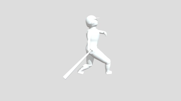 Ken Griffey Jr 3D Model