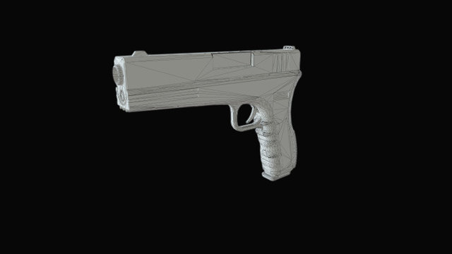 Pistolet 3D Model