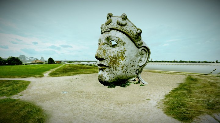 The Face, Photogrammetry and Spherical image. 3D Model