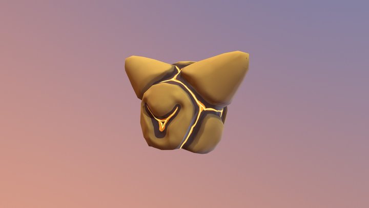 Volcanic Bomb 3D Model