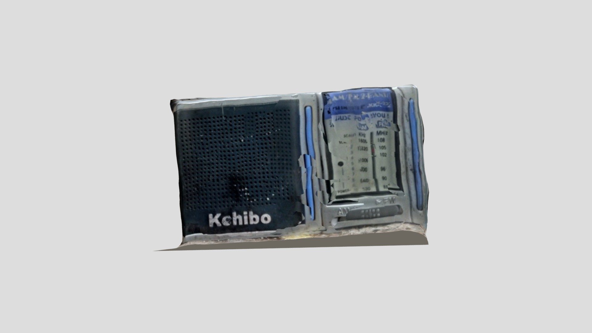 Radio 3D scan by Prayag Bhoir