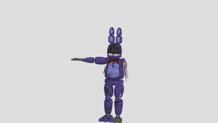 Withered-bonnie-help-wanted 3D Model