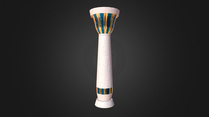 GART160 - Asset 2 - Pillar 3D Model