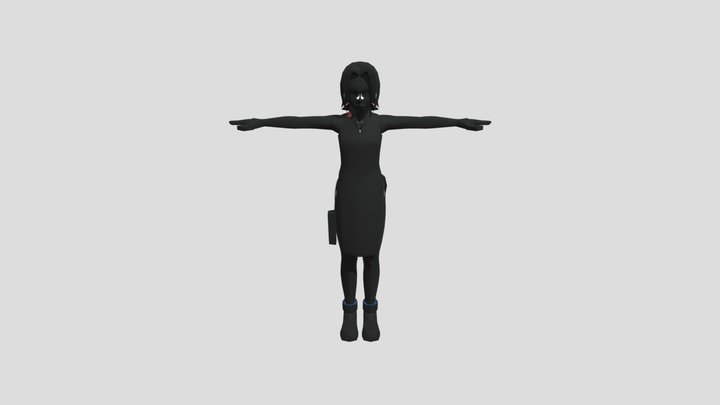 Wii - Naruto Clash of Ninja Revolution - Sakura 3D Model