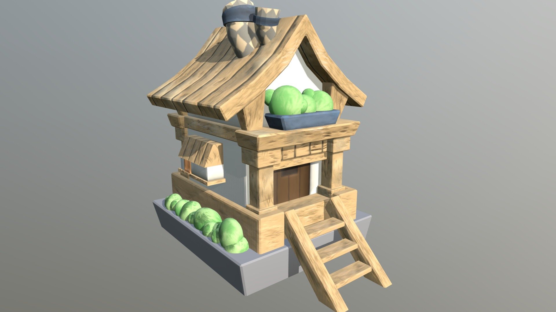 house - Fan art ( Bistro Heroes)