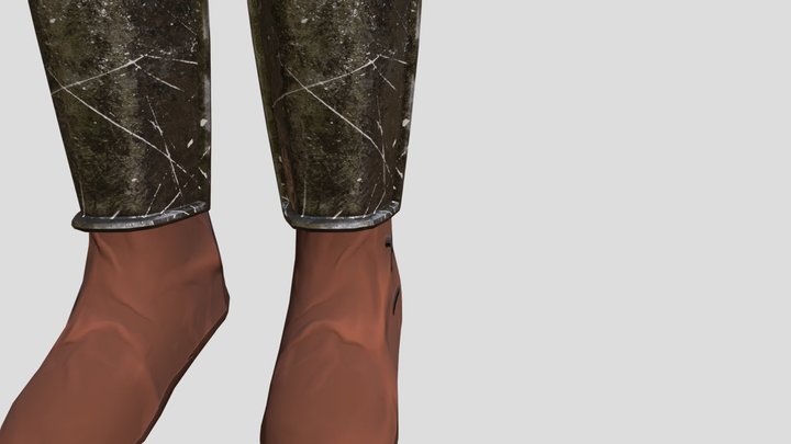 adventurer unwrapped 3D Model