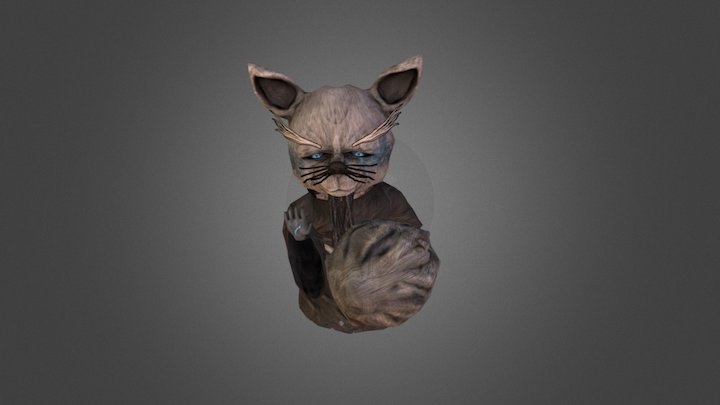 The old cat 3D Model