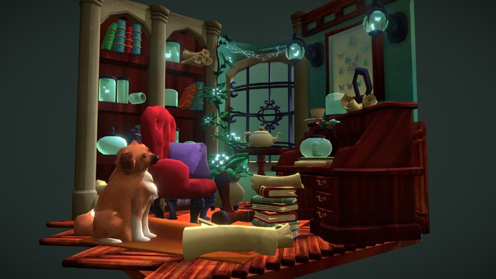 DAE Crib Entomologist 3D Model