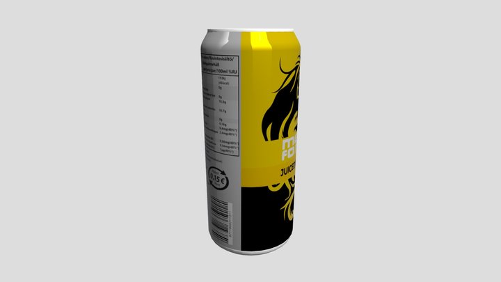 Megaforce Juiced Mango 3D Model