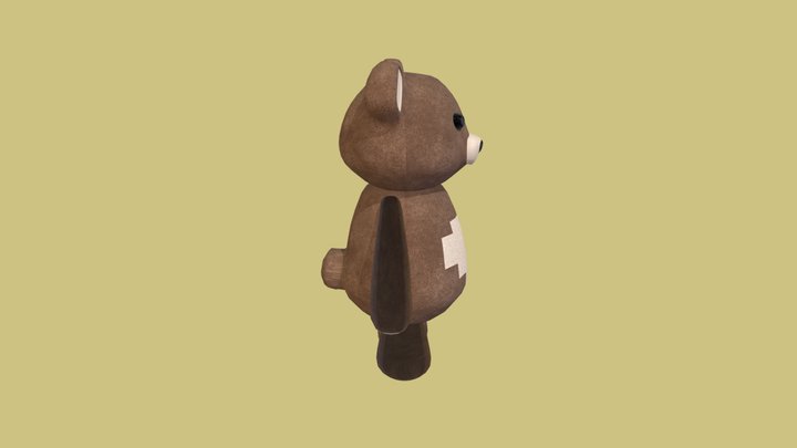 bear coffre 3D Model
