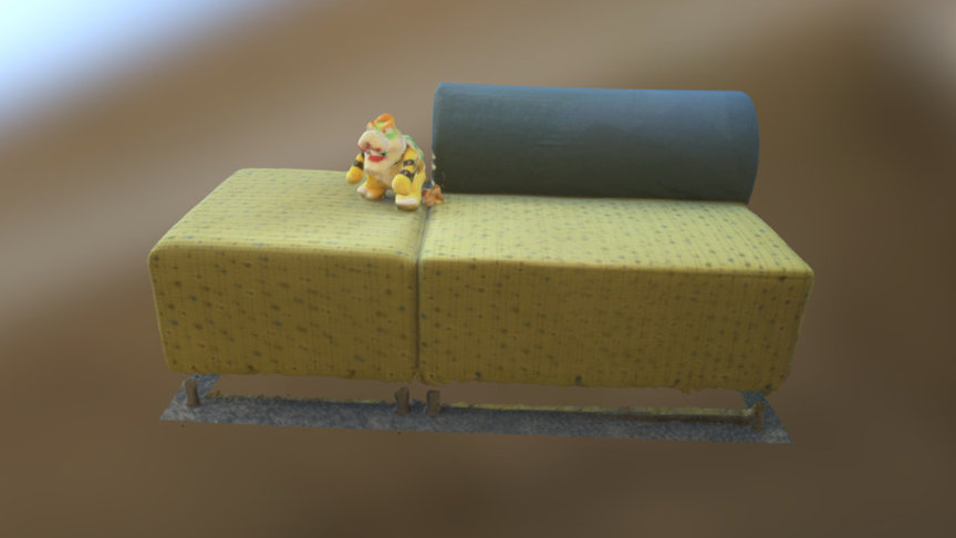 Yellow / Blue Couch (High-Res)