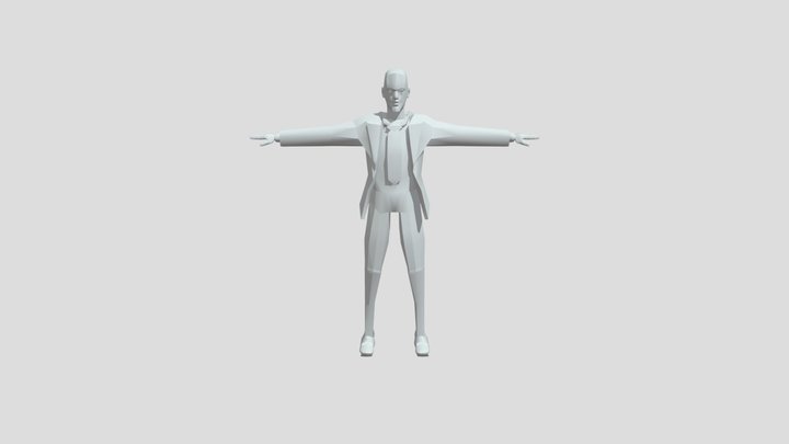 Man In Suit 3D Model