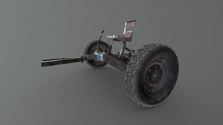 manual_rake 3D Model