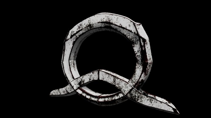 Omega Sign 3D Model