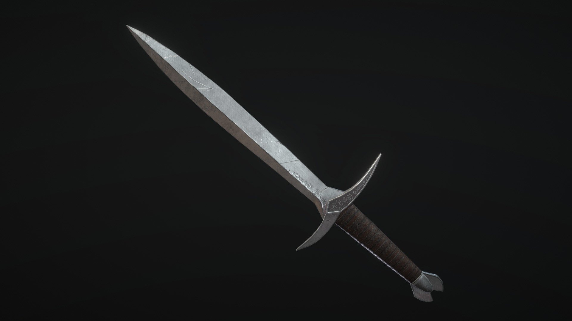 Elvish Blade Lowpoly