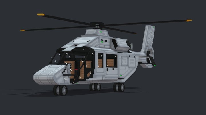 helicopter ach160 3D Model