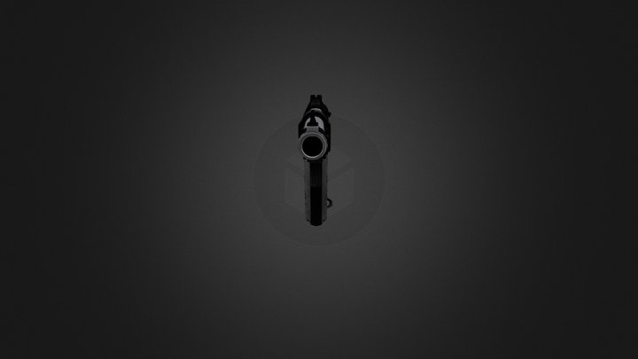 Walther P38 Amine077 3D Model