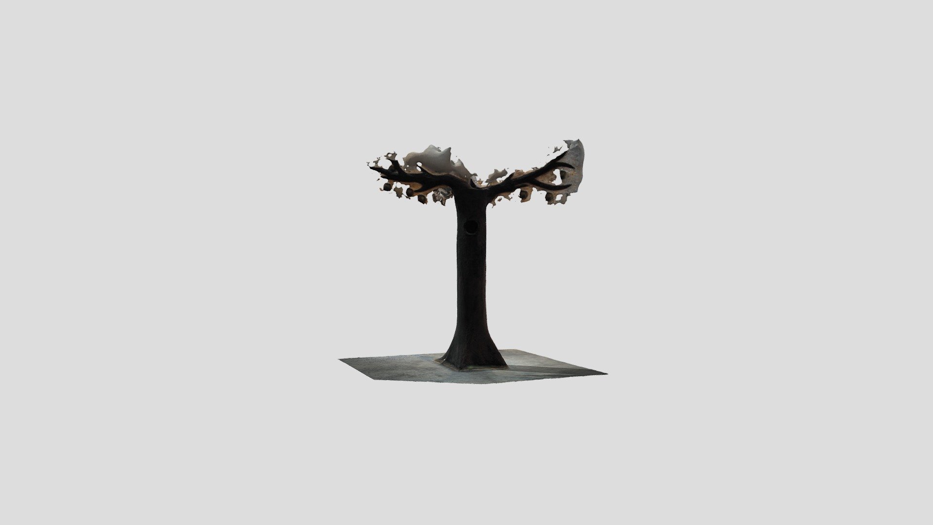 Tree Sculpture as 3D version
