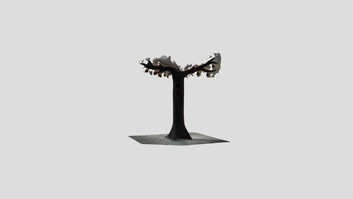 Tree Sculpture as 3D version 3D Model