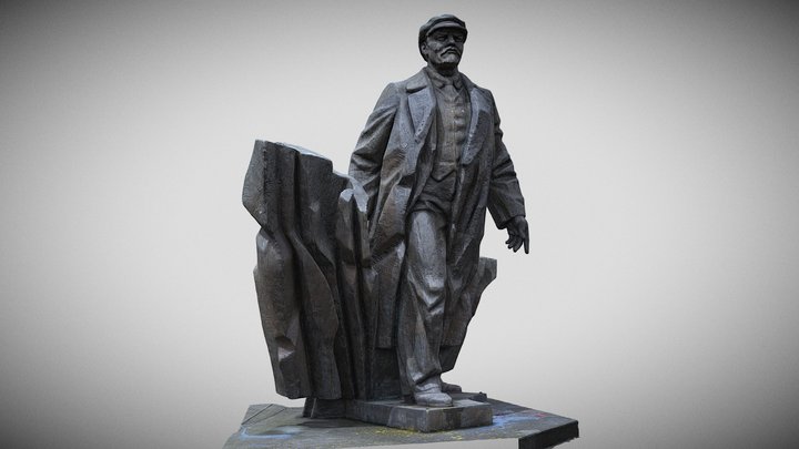 Lenin Statue @ Seattle 3D Model