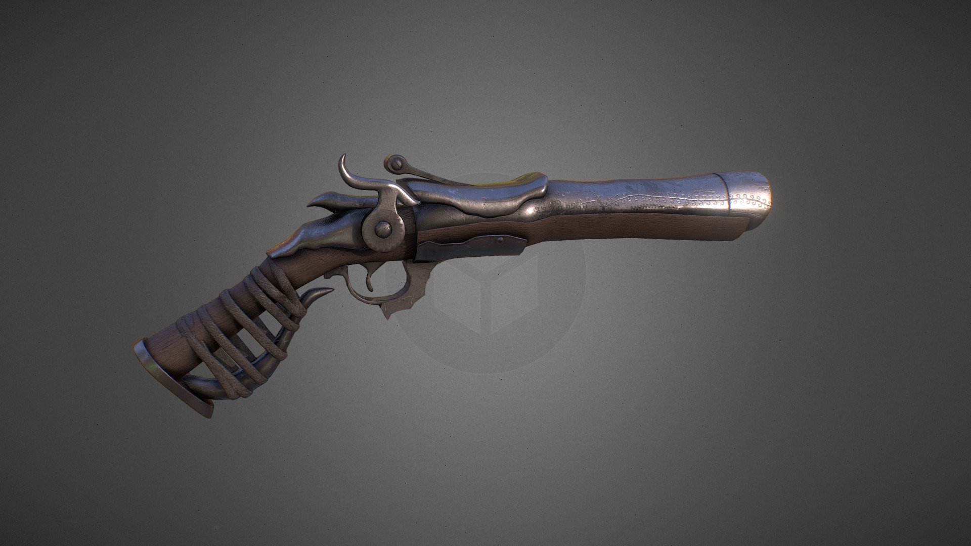 Bloodborne Hunter Gun - 3D model by Federico Ferretti ...