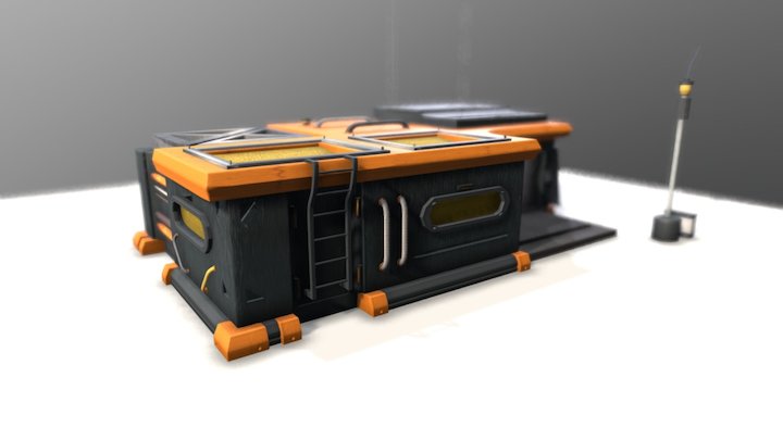 10417102 李新台 3D Model