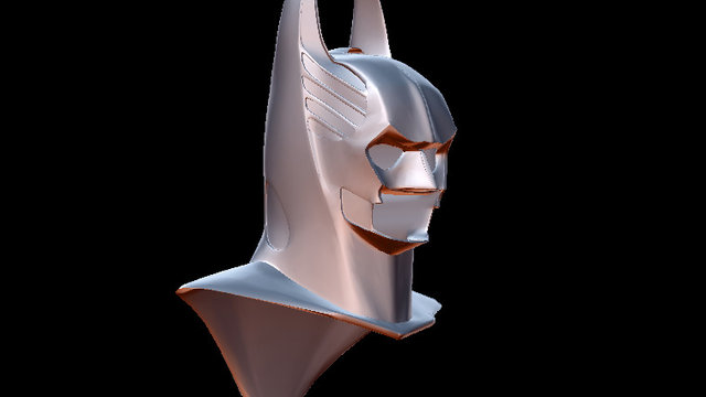 BATMAN SONAR COWL 3D Model