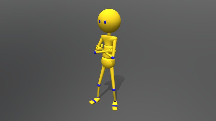 Day 3 - "Idle" 3D Model