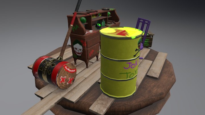 The JOKERS Workstation 3D Model