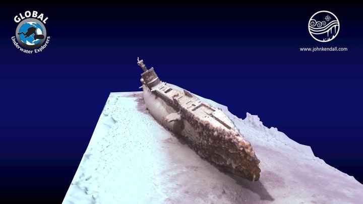 HMS Stubborn - Full Model 3D Model