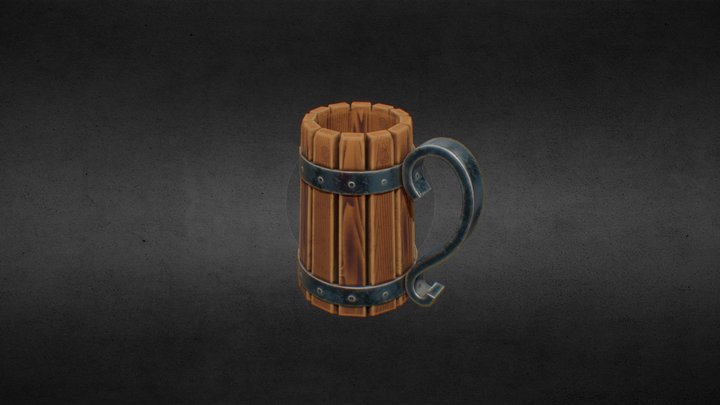 Beer Mug – Kostenloses 3D-Modell STL