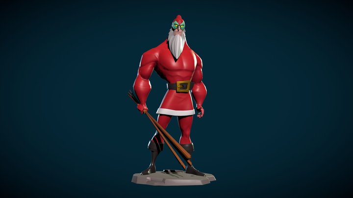 Santaman (orignal) 3D Model