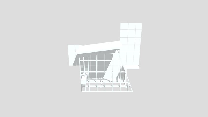 Greenhouse_wood_glass_v01 3D Model