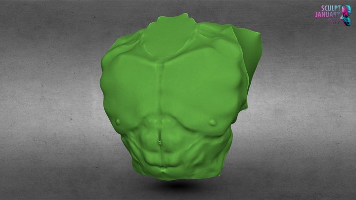 SJ19 #003 - Body: Chest – Modelo 3D gratuito STL