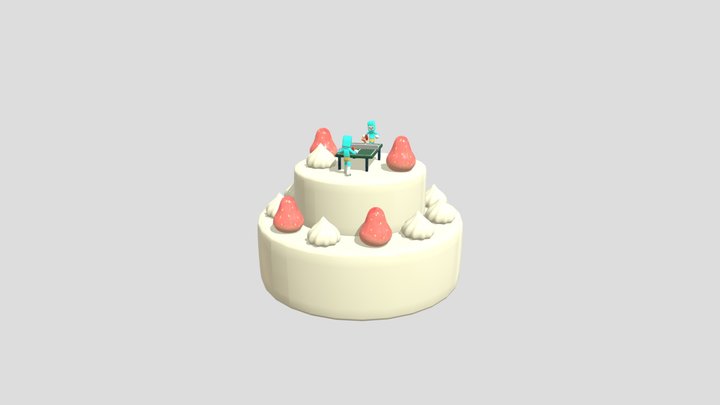 rhythm rally 3D Model