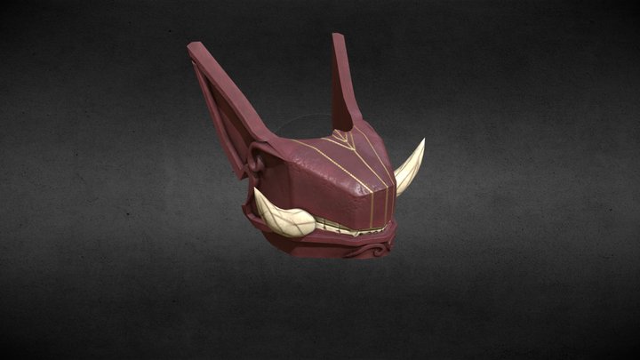 Odogaron Female Alpha Mask 3D Model
