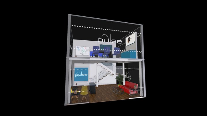 Pulse Booth 3D Model