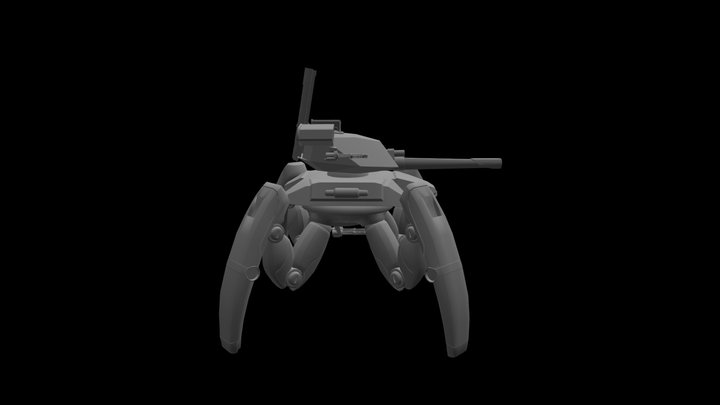 Araña 3D Model