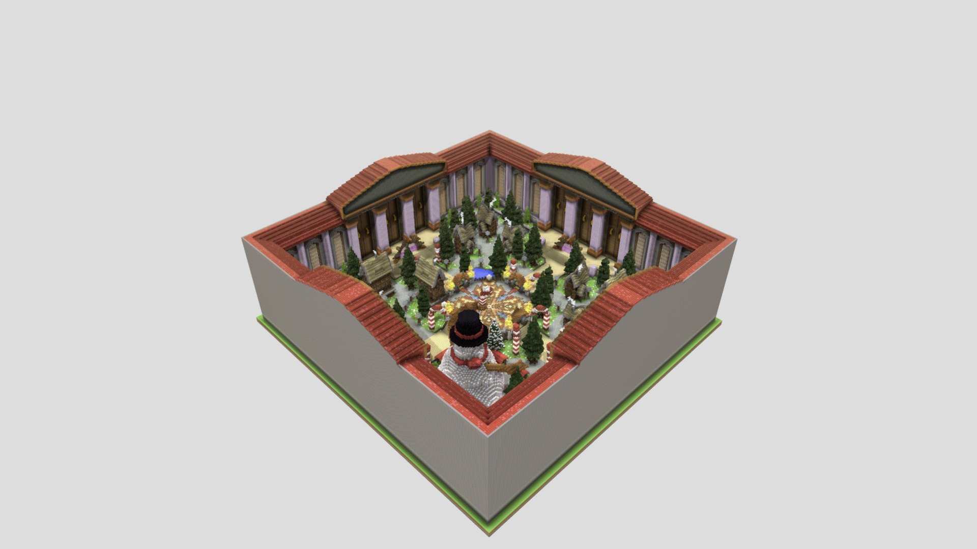 Christmas Village Portal - 220x200 - 3D model by Senior Studios ...