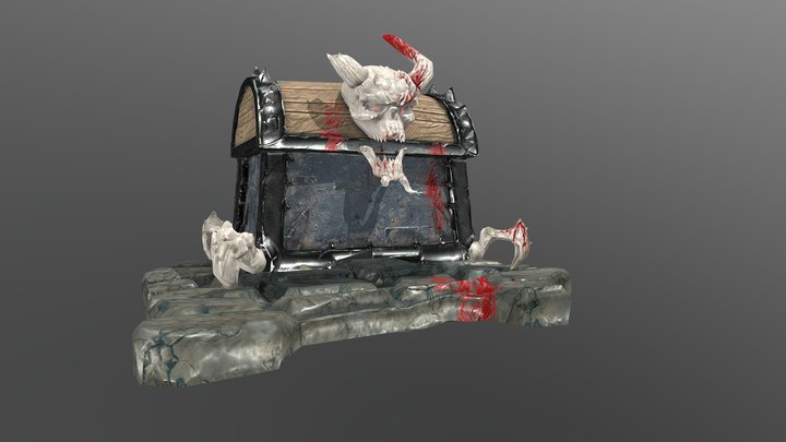 Friendly chest 3D Model