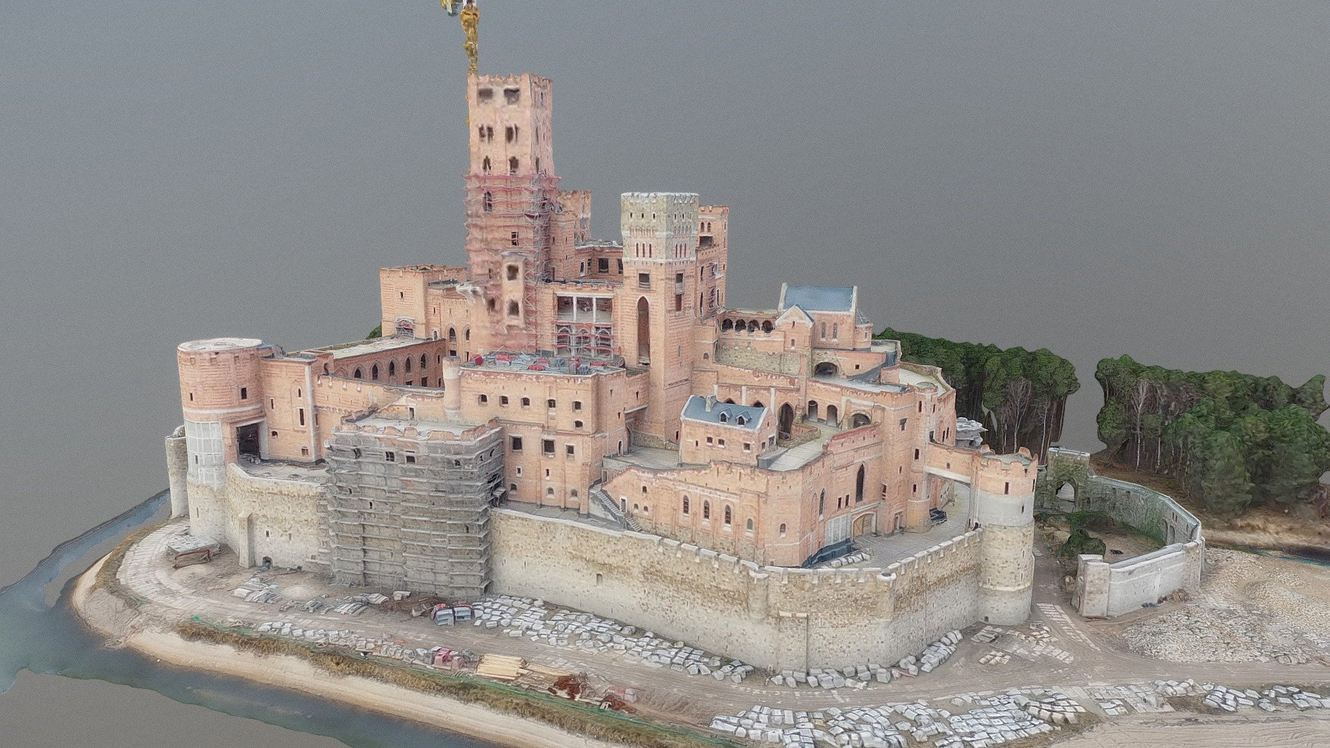 6 Castle Fortresses Across Europe, as Selected by Sketchfab