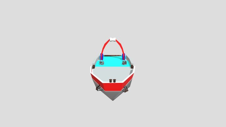 Diving Support Vessel Hull – Free 3D Model STL