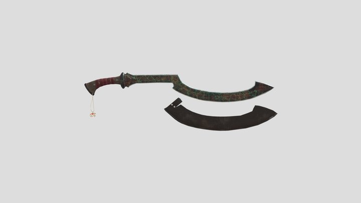 Final Khopesh 3D Model