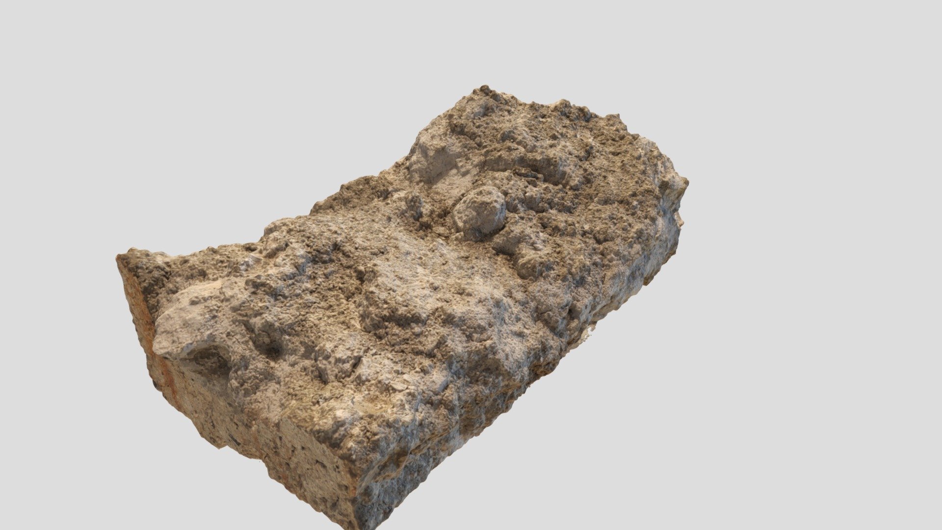 Cinder block + cement
