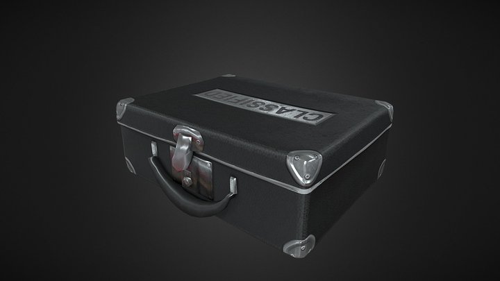 Spy Suitcase 3D Model