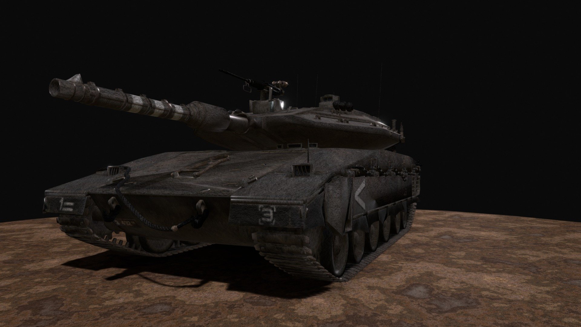 MERKAVA (LOW POLY)