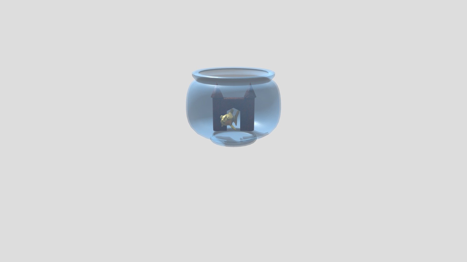 Goldfish - 3D model by 10985428ltgashby [c32ed26] - Sketchfab
